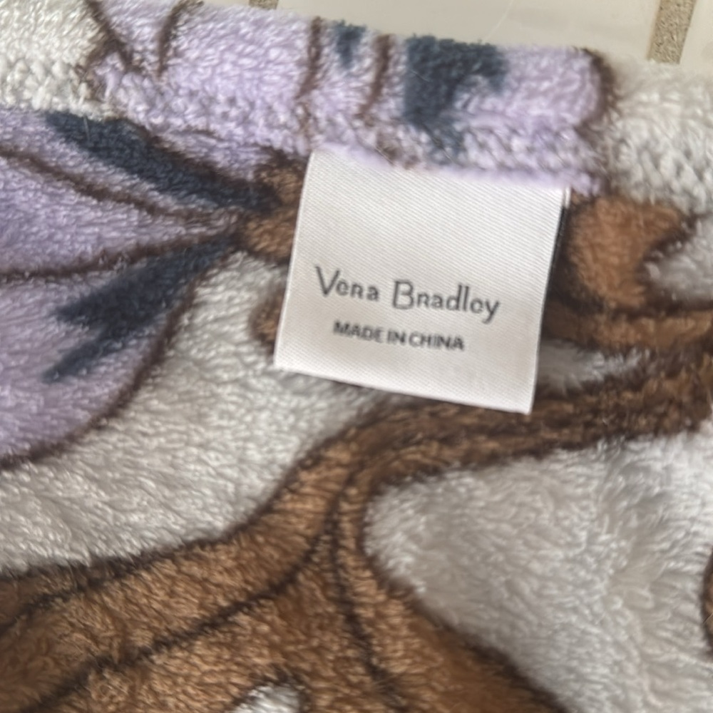 Vera Bradley Aloha Blooms Throw Blanket - Picture 5 of 8
